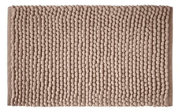 Hnědá koupelnová předložka 50x80 cm Aspen Bobble – Bianca