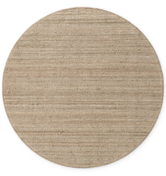 Hanse Home, Kusový koberec Jaipur 105975 Grey/Brown kruh, 160x160 (průměr) kruh, béžová, chodba / předsíň