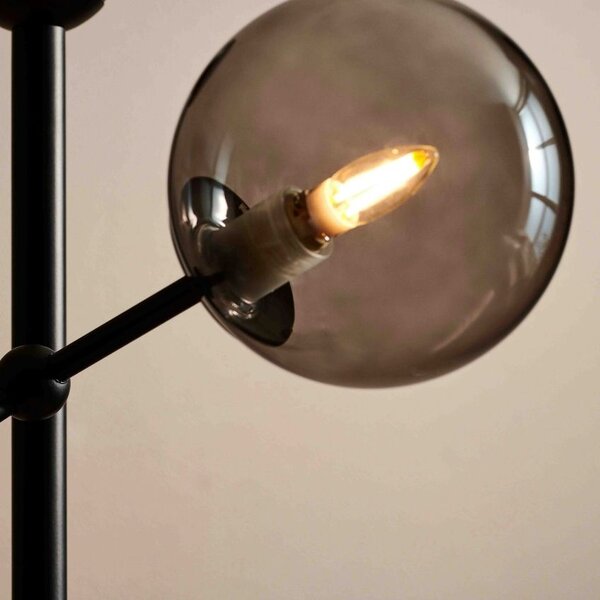 Halo Design Skleněná stojací lampa Atom 155 cm