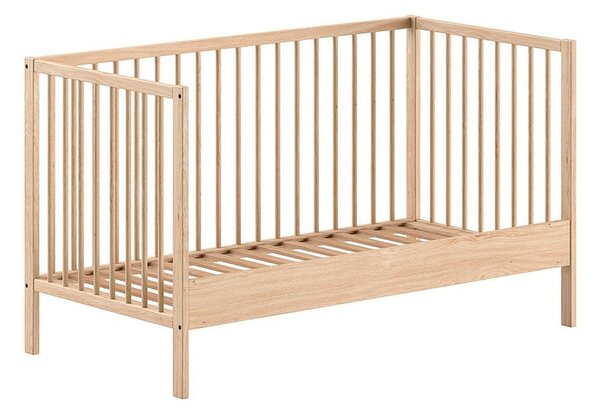 Postýlka z borovicového dřeva v přírodní barvě 70x140 cm DINO – Vipack