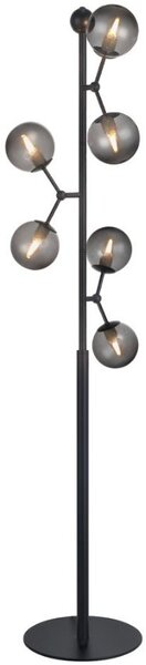 Halo Design Skleněná stojací lampa Atom 155 cm