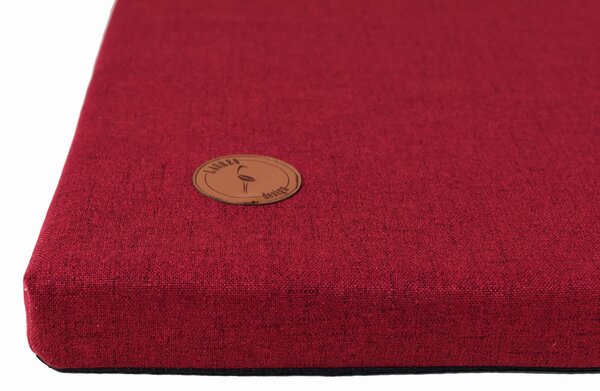 Lauren Design Matrace pro psy Demi PREMIUM, červená Velikost: 70 x 60 x 3 cm