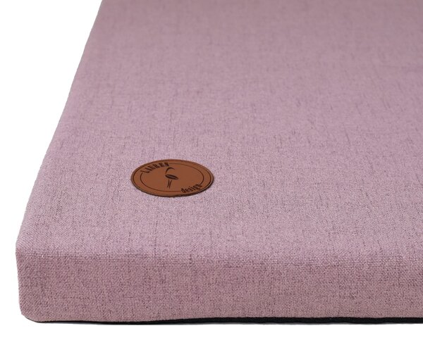 Lauren Design Matrace pro psy Demi PREMIUM, růžová Velikost: 85 x 70 x 5 cm