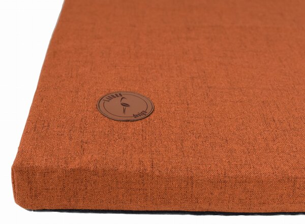 Lauren Design Matrace pro psy Demi PREMIUM, měděná Velikost: 70 x 60 x 3 cm