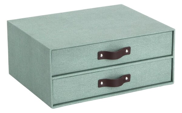 Zelený kartonový organizér zásuvkový Birger Canvas Paper Laminate – Bigso