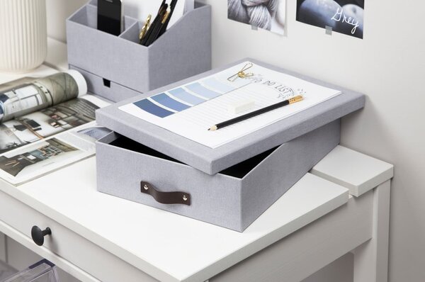 Kartonový organizér na dokumenty Oskar – Bigso Box of Sweden