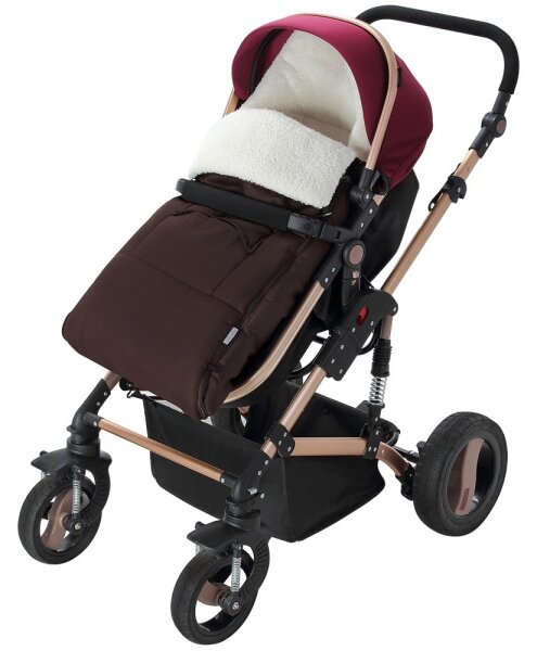 Dětský zimní fusak BABY hnědý