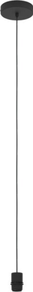 Brilagi - LED Lustr na lanku CERIA BOHO 1xE27/40W/230V pr. 70 cm černá/hnědá