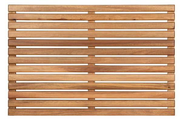 Dřevěná koupelnová předložka v přírodní barvě 40x60 cm Acacia – Wenko