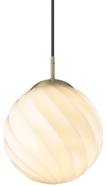 Halo Design Skleněné závěsné světlo Twist 25 cm
