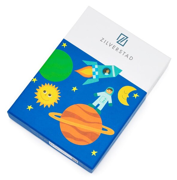 Nerezový dětský příbor ve stříbrné barvě 4 ks Space – Zilverstad