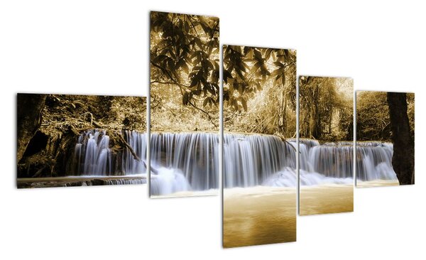 Vodopády - obraz (150x85cm)