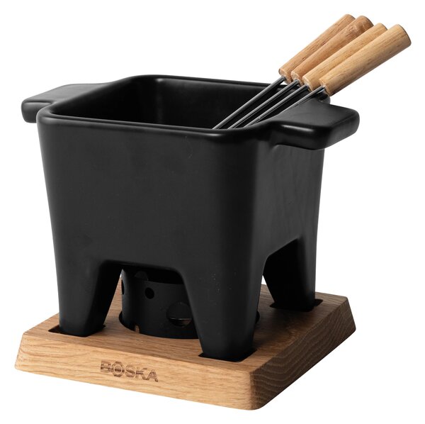 Sada na fondue Tapas, 600ml, Boska, černá