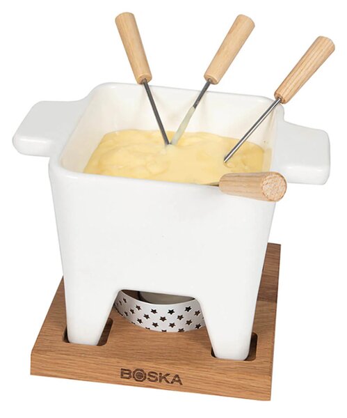 Sada na fondue Tapas, 600ml, Boska, bílá