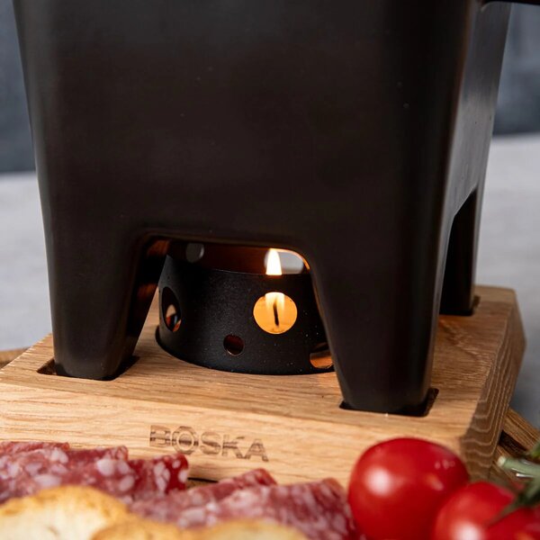 Sada na fondue Tapas, 600ml, Boska, černá