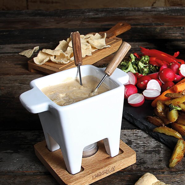 Sada na fondue Tapas, 300ml, Boska, bílá