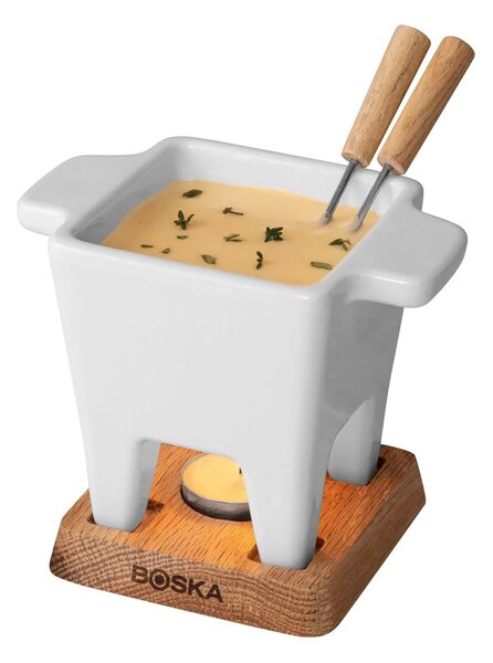 Sada na fondue Tapas, 300ml, Boska, bílá