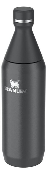 Černá termoláhev z nerezové oceli 600 ml All Day Slim Bottle Black – Stanley