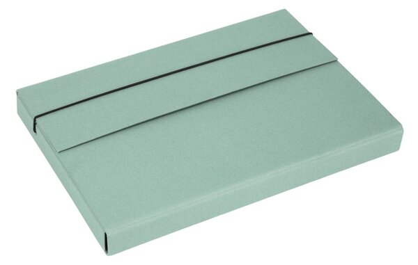 Zelený kartonový organizér Olof Canvas Paper Laminate – Bigso