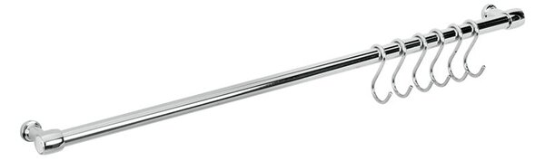 Závěsná tyč do kuchyně z pochromované oceli Lonardo – Metaltex