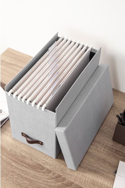 Kartonový organizér na dokumenty Johan – Bigso Box of Sweden