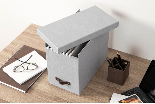 Kartonový organizér na dokumenty Johan – Bigso Box of Sweden