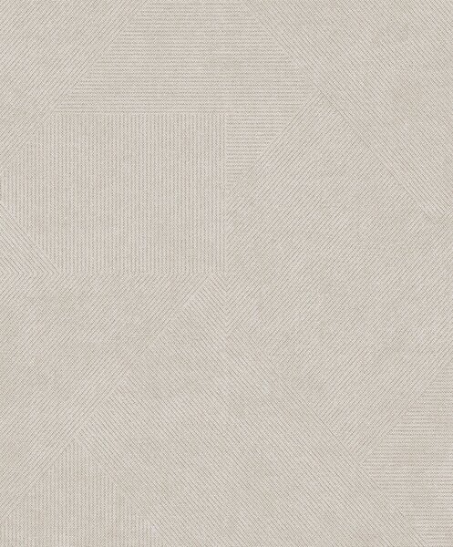 Vliesová tapeta na zeď, krémová, imitace látky, PRI401, The Texture Book, Masureel