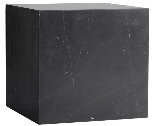 Audo CPH Černý mramorový noční/odkládací stolek AUDO PLINTH 40 x 40 cm