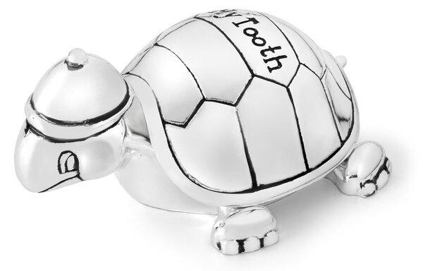Kovová krabička na první zoubek ø 8x3 cm Turtle – Zilverstad