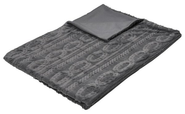 Livarno® Hebká deka, 130 x 170 cm (antracitová) (100396242001)