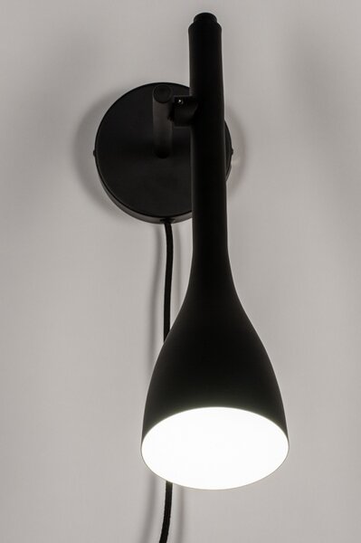 Nástěnné designové svítidlo do ložnice Sofa Black (LMD)