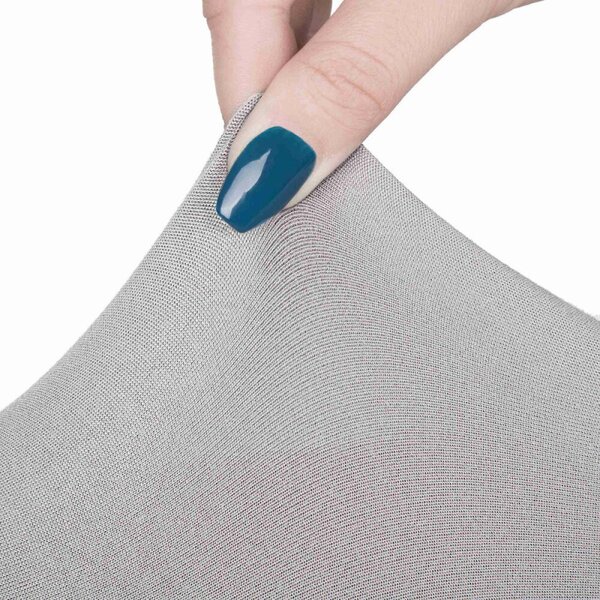 Potah na židli elastický, světle šedý SPRINGOS SPANDEX
