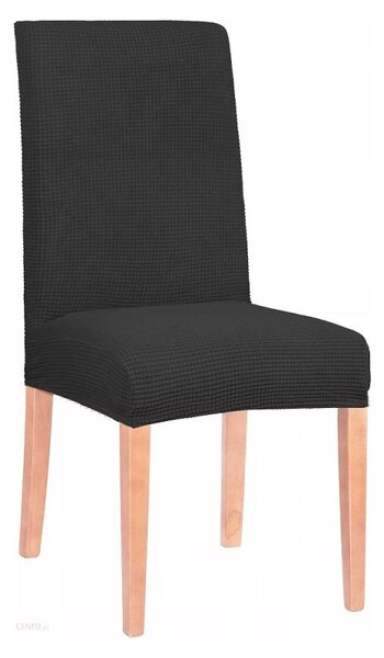 Potah na židli elastický, černá kostka SPRINGOS SPANDEX PREMIUM