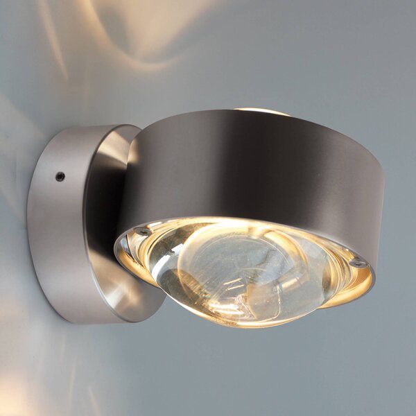 Top Light Nástěnné svítidlo Puk Wall, G9, matný chrom, stmívatelný, Chrom / stříbro, Obývací pokoj / jídelna, kov, Moderní