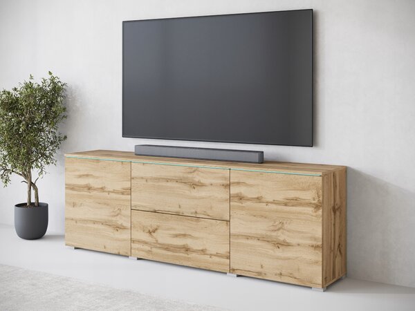 Komoda Bratex 180 x 35 x 62 cm dub wotan matná