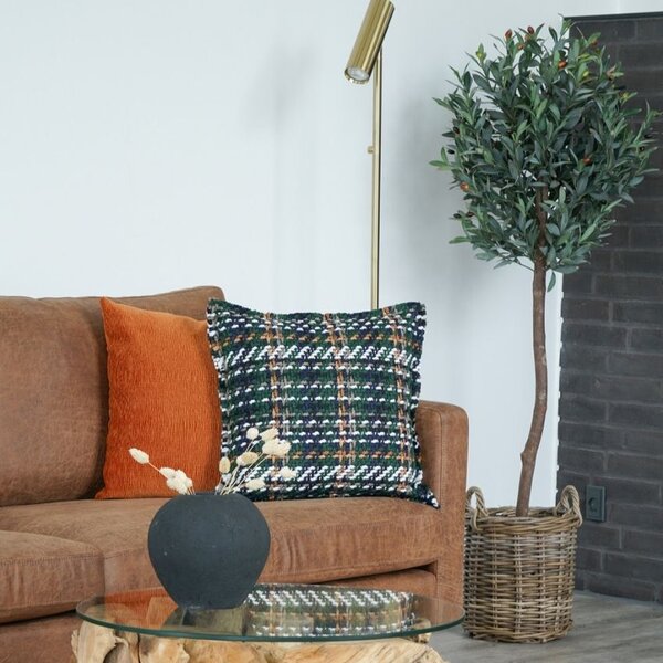 Nordic Living Zlatá kovová stojací lampa Aris 150 cm