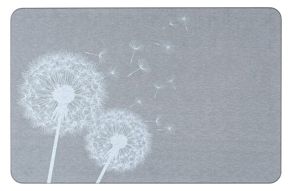 Šedá koupelnová předložka z křemeliny 39x60 cm Astera – Wenko