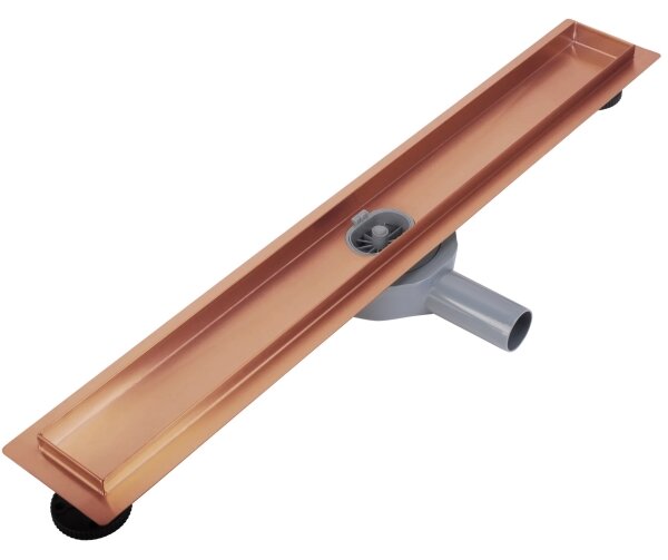 REA-G4800 - Odtokový žlab NEOX PRO 60 cm kartáčovaná měď