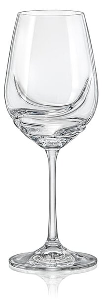 Crystalex - Bohemia Crystal Sklenice na víno Turbulence 350 ml, 2 ks