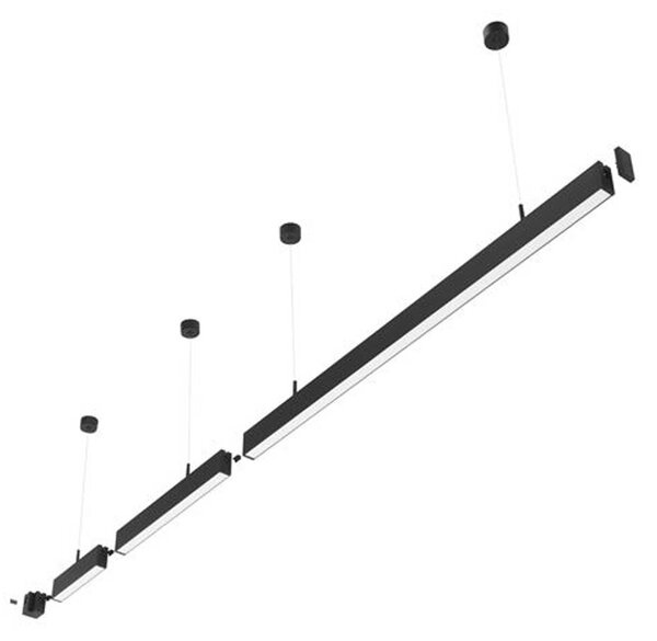 Nova Luce Lina Opal LED liniové přisazené stropní svítidlo spojovatelné 278 mm3000K