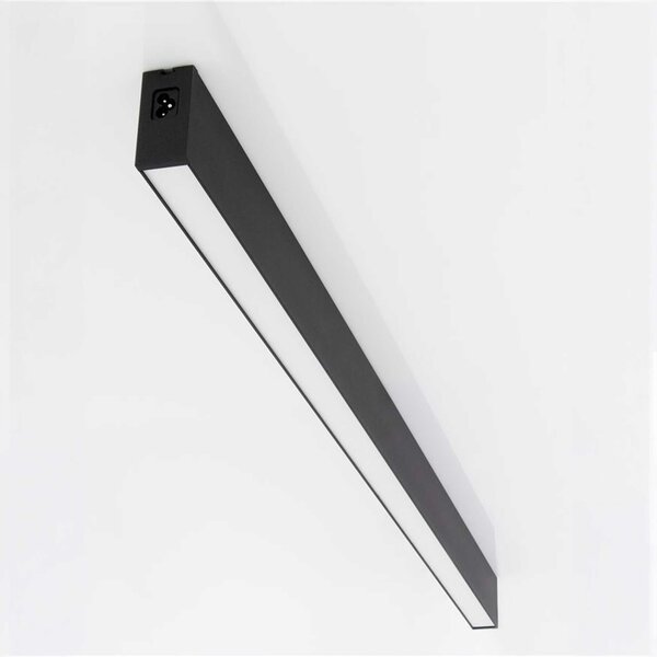 Nova Luce Lina Opal LED liniové přisazené stropní svítidlo spojovatelné 278 mm3000K