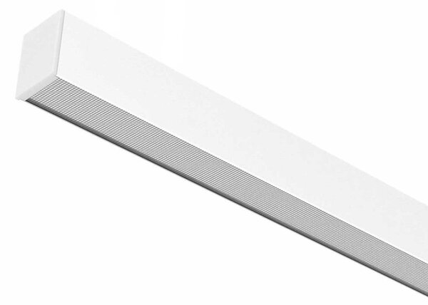 LED liniové přisazené stropní svítidlo UGR<19 Bílá1200mm