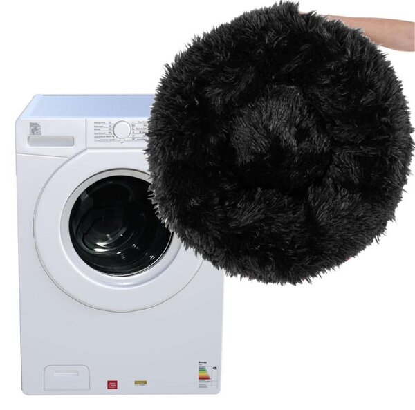 Pelíšek pro psa / kočku 40 cm, černý SPRINGOS ROYAL