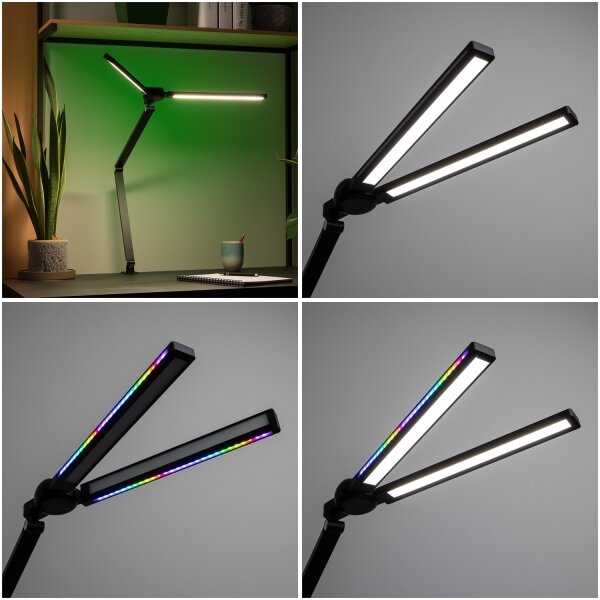 Brilagi -LED RGB Stmív. dotyk. stolní lampa VARIO LED/18W/230V 3000-6500K CRI 96