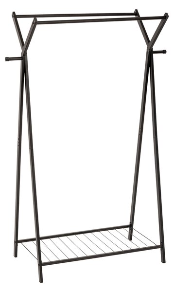 Dvojitý kovový věšák na oblečení METTY, 98 x 43,5 x 145 cm