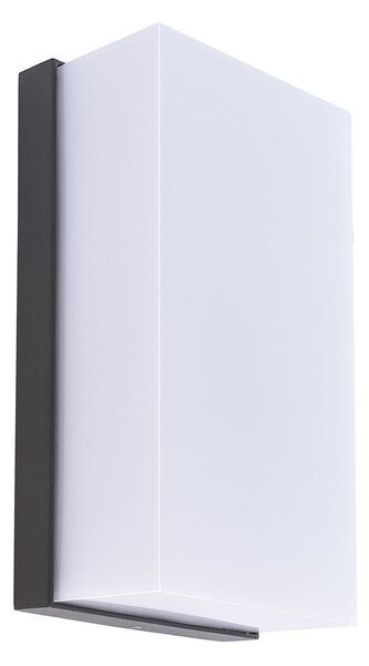 Deko-Light venkovní nástěnné svítidlo Grumium hranaté 100-240V 11W, 3000K, 730lm, I