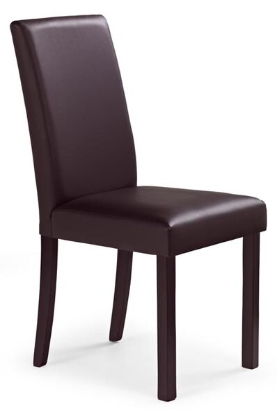 Halmar Jídelní židle Nikko, tmavě hnědá