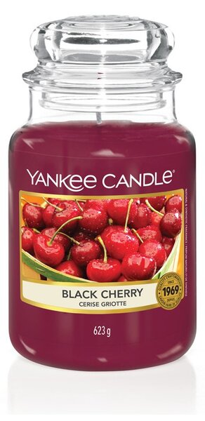 VONNÁ SVÍČKA YANKEE CANDLE BLACK CHERRY CLASSIC VELKÝ