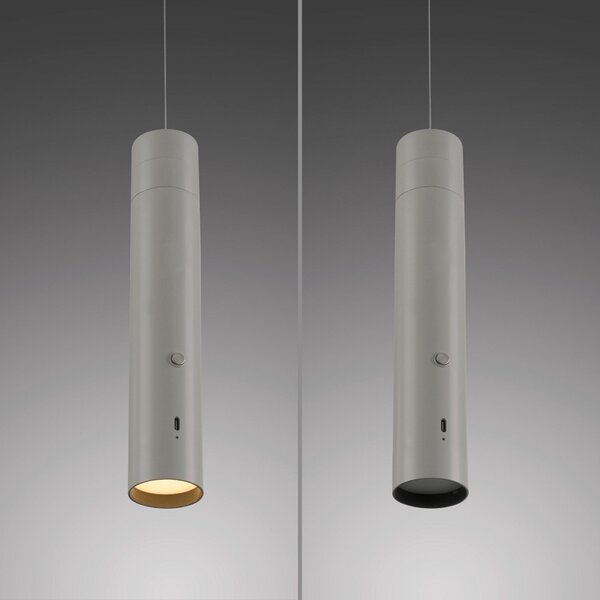 ZÁVĚSNÉ LED SVÍTIDLO, 4/4/200 cm Just Light - Online Only svítidla, Online Only