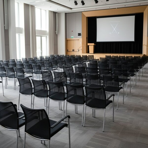 Konferenční židle John, černá